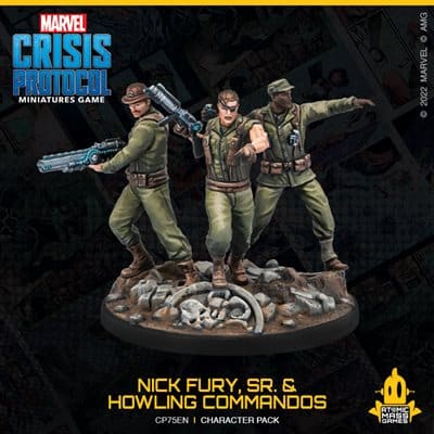 Marvel Crisis Protocol: Nick Fury Sr & the Howling Commandos image 0